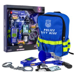 ZOG.9988 Batůžek s vybavením pro malého policistu - City Heroes