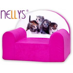 Nellys Dětské křesílko - Kočky 