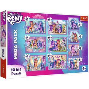 90389 Dětské puzzle - My little pony - 10v1