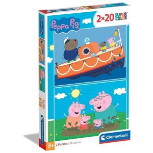 247974 Dětské puzzle - Peppa Pig III. - Sada 2x20ks