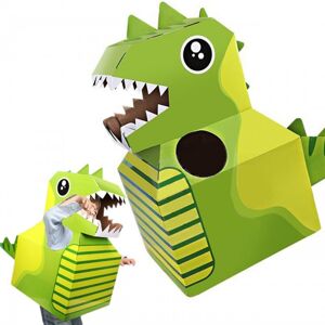 2110 Dětský kartonový DIY kostým - Dinosaurus