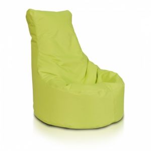 Ecopuf Dětský MINI sedací vak ECOPUF - SEAT S - polyester NC1 - Světle zelená