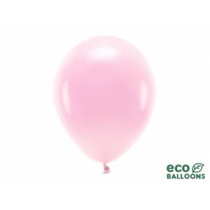 ECO30P-010-10 Eko pastelové balóny - 30cm, 10ks Černá