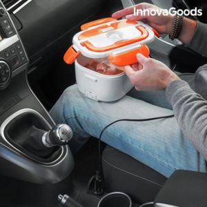 V0103376 InnovaGoods Elektrický jídlonosič do auta InnovaGoods 40W 12 V bílo-oranžová