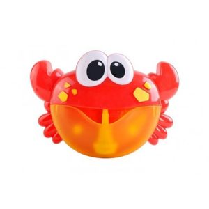 InnovaGoods Hrající krab s bublifukem do vany - CRABBLY 23cm Červená