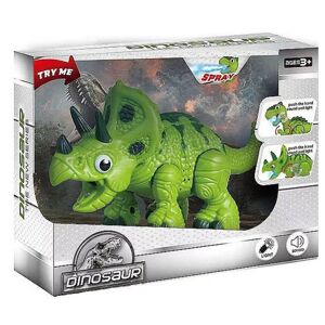 566354 Interaktivní Triceratops s výrobníkem páry Zelená