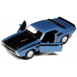 008805 Kovový model auta - Nex 1:34 - 1970 Dodge Charger T/A Modrá