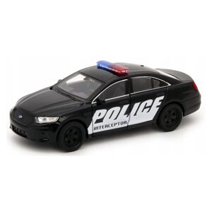 008768 Kovový model auta - Nex 1:34 - Ford Police Interceptor (USA) Černá