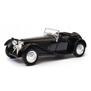 008751 Kovový model auta - Old Timer 1:34 - SS Jaguar 100 (Open Top) Černá