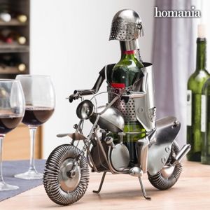 71-3144 DR Kovový stojan na víno Motorkář Homania