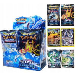 104909 Malý set sběratelských karet - Pokémon - Silver Tempest 10ks