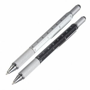4157 DR Multifunkční pero pro kutily 6v1 Stříbrná
