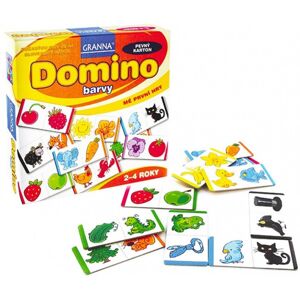 020687 Naučná hra pro předškoláky - Domino - Barvy