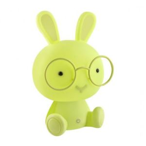 DR Noční lampička králík s brýlemi SA0546 Zelená