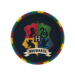 9915074 DR Papírové talíře - Harry Potter, Hogwarts 23cm
