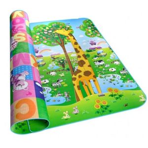 8040 Kruzzel Pěnová hrací podložka žirafa 200 x 180 x 0,5cm