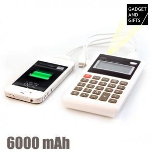 InnovaGoods Powerbank kalkulačka 6000 mAh 