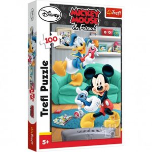 16291 TREFL Puzzle - Mickey Mouse a Donald 100 dílků 