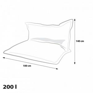 Ecopuf Sedací polštář Ecopuf - Pillow MODERN KIDS polyester DG40/NC6