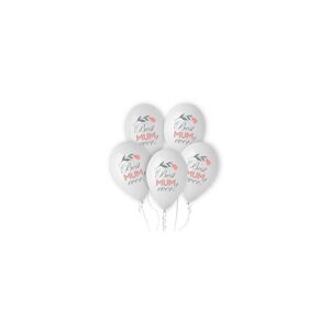 GZ-BME5 Godan Set balonů - "Best MUM ever" - 30cm (5ks)