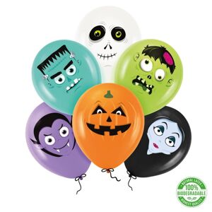 129678 GRABO Set balonů - Halloween - Monsters, 30cm (6ks)