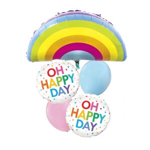 460214 GRABO Set fóliových balonů - "OH HAPPY DAY" (5ks)