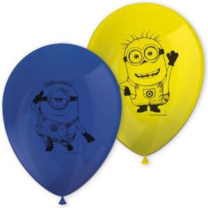 87185 Godan Set latexových balonů - Mimoni, 25cm (8ks)