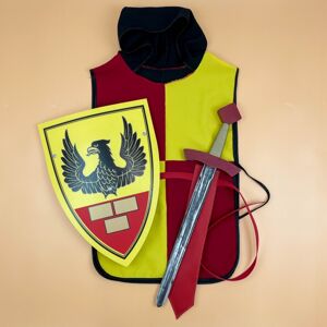 DSK4 Středověký dětský kostým - Zbrojnoš - velký