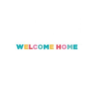 RV-GPWH Godan Uvítací girlanda "Welcome Home" 250 cm