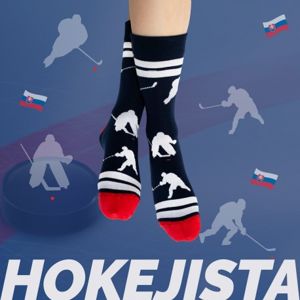 HESTY Veselé ponožky HESTY - Hokejista 43-46