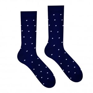 HESTY Veselé ponožky HESTY - Tmavě modrý Gentleman 35-38