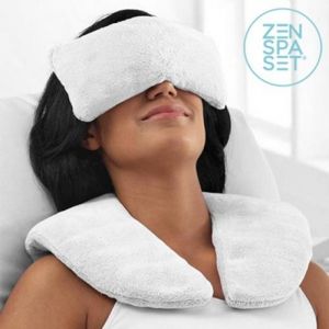 Wellness sada Zen - hřejivý i chladivý polštářek + relaxační obklady 